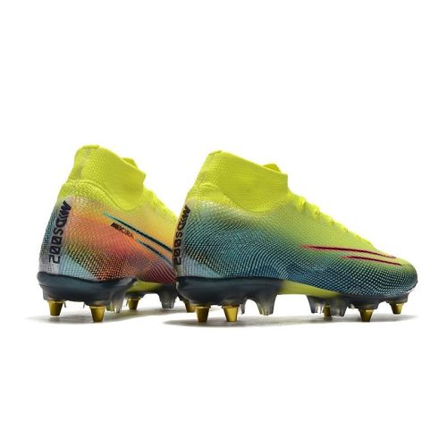 Nike Mercurial Superfly 7 Elite SG-PRO Anti-Clog Amarillo Negro Verde_4.jpg